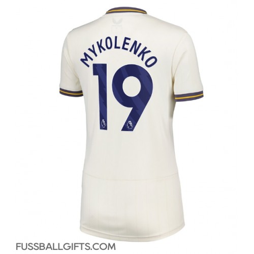 Everton Vitaliy Mykolenko #19 Fußballbekleidung 3rd trikot Damen 2024-25 Kurzarm